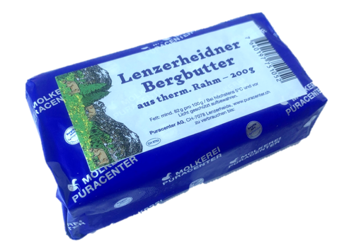 Lenzerheidner Bergbutter 200g